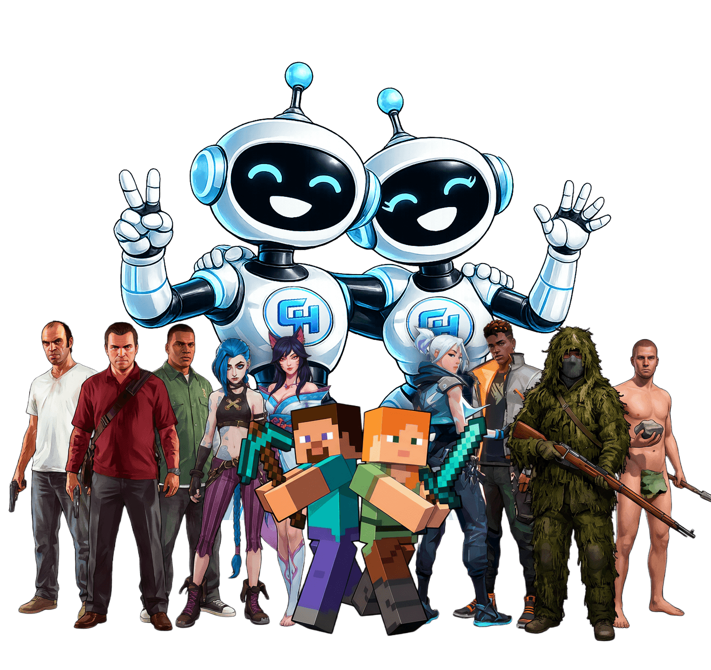 Personajes de la Comunidad Hispano gaming